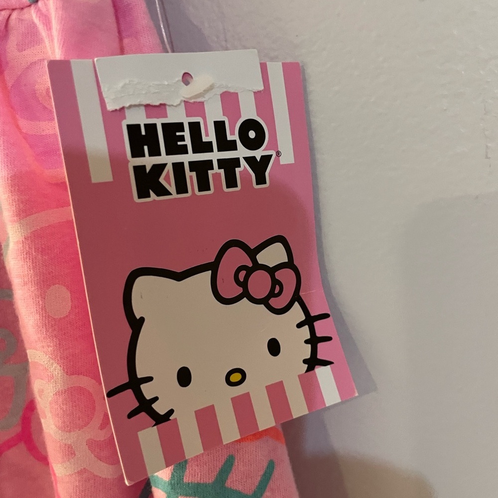 Hello Kitty Pink and Multicolor Kids Dress size 4T NWT - Picture 4 of 4